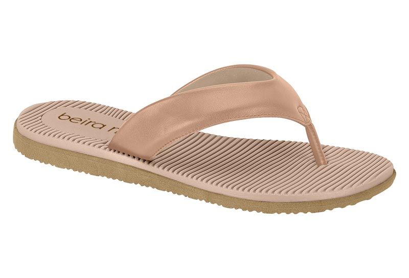 Sandalia Plana Beige