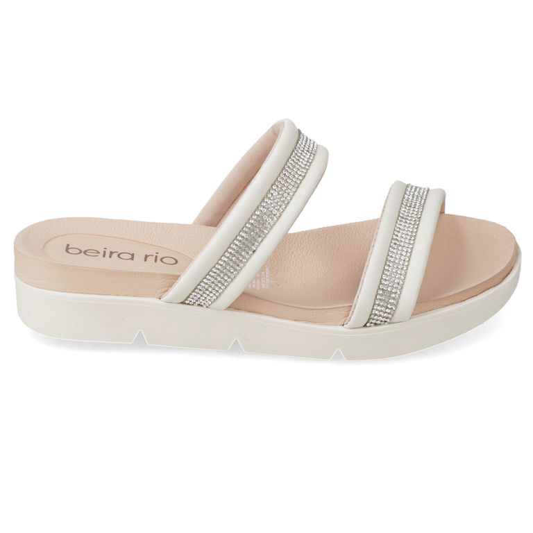 Sandalia Plana Blanco