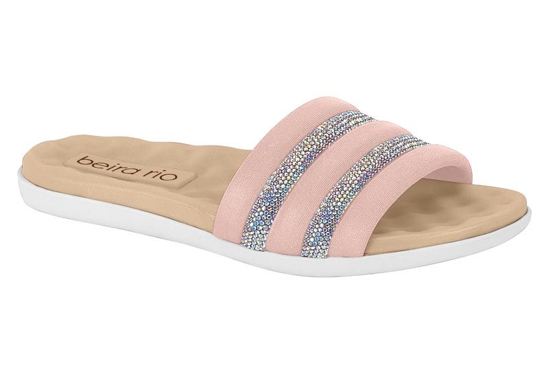 Sandalia Plana Rosa