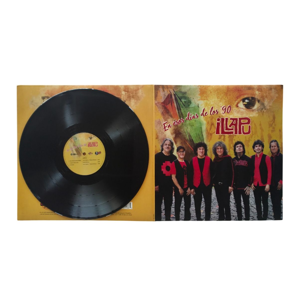 GRUPO LASER DISC - VINILO ILLAPU EN ESOS DIAS DE LOS 90 2LP