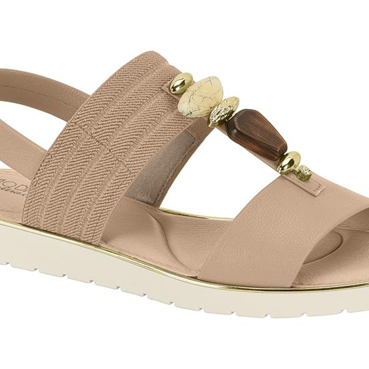 MODARE - Sandalia Plana Modare Beige