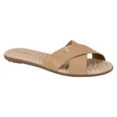 MODARE - Sandalia Plana Café Claro