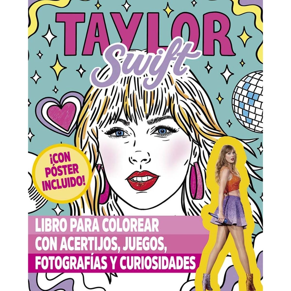 EDICIONES OBELISCO - Taylor Swift. Libro para colorear
