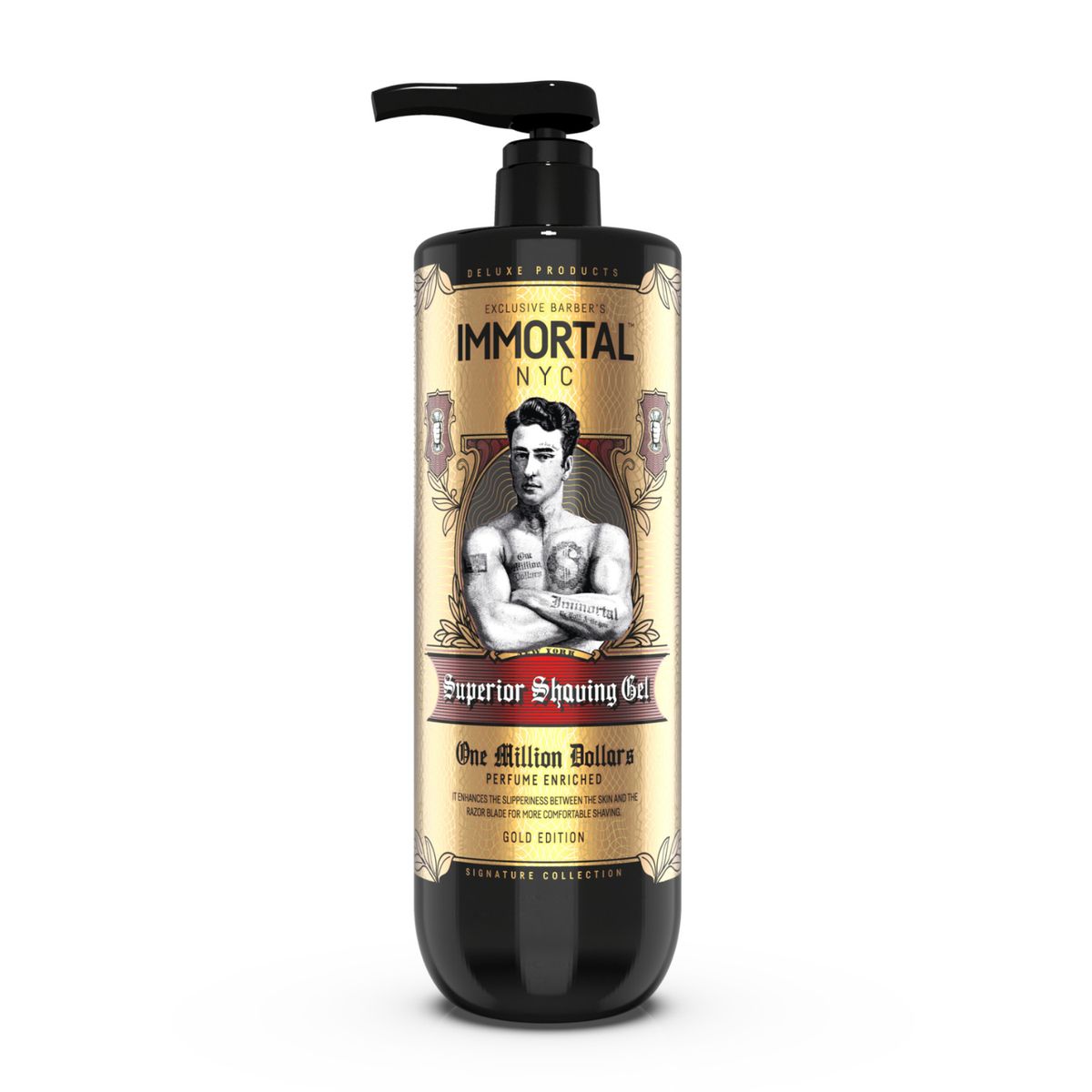 IMMORTAL NYC - Gel Afeitar Immortal NYC One Million Dollar Superior 1000 ml