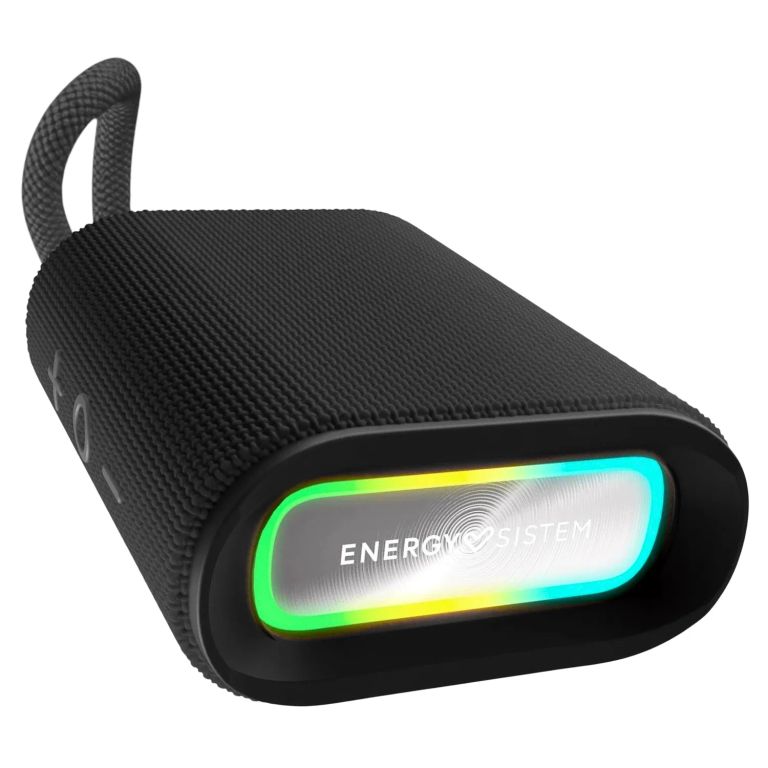 Parlante Portatil StreetPlay BlackSpace BT FM SD RGB 8W 12Hrs Negro