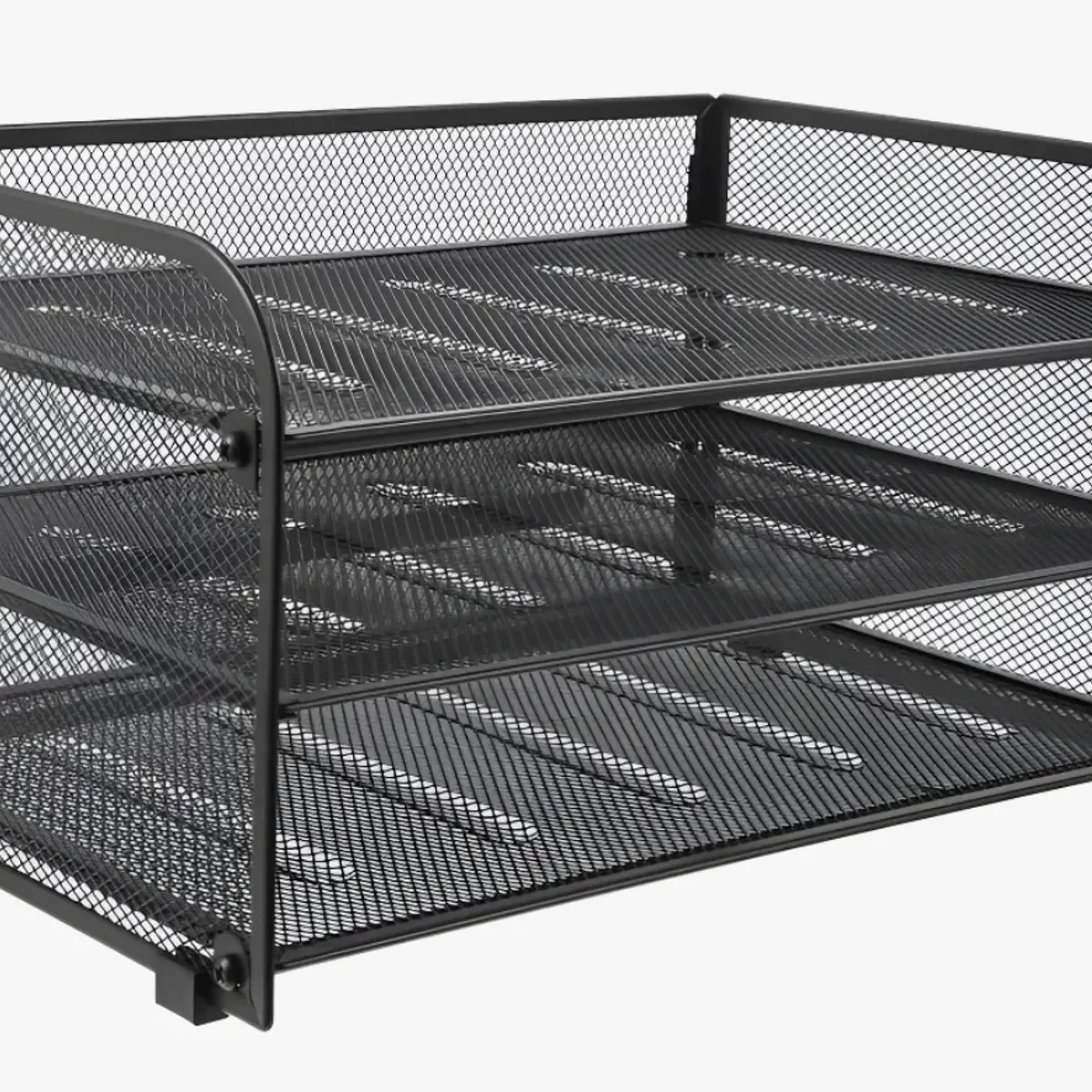 OKAY - Bandeja Metalico Organizadora De Papel De 3 Niveles