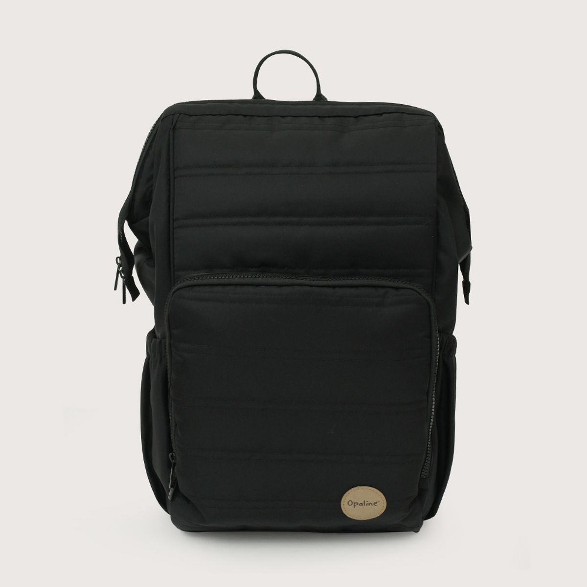 OPALINE - Mochila Maternal Negra