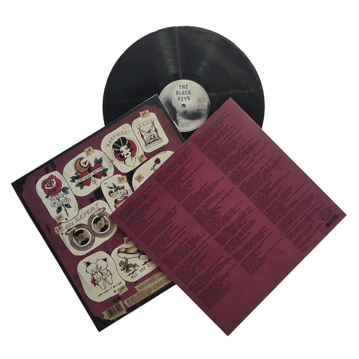 GRUPO LASER DISC - VINILO THE BLACK KEYS NO RAIN NO FLOWERS 1LP