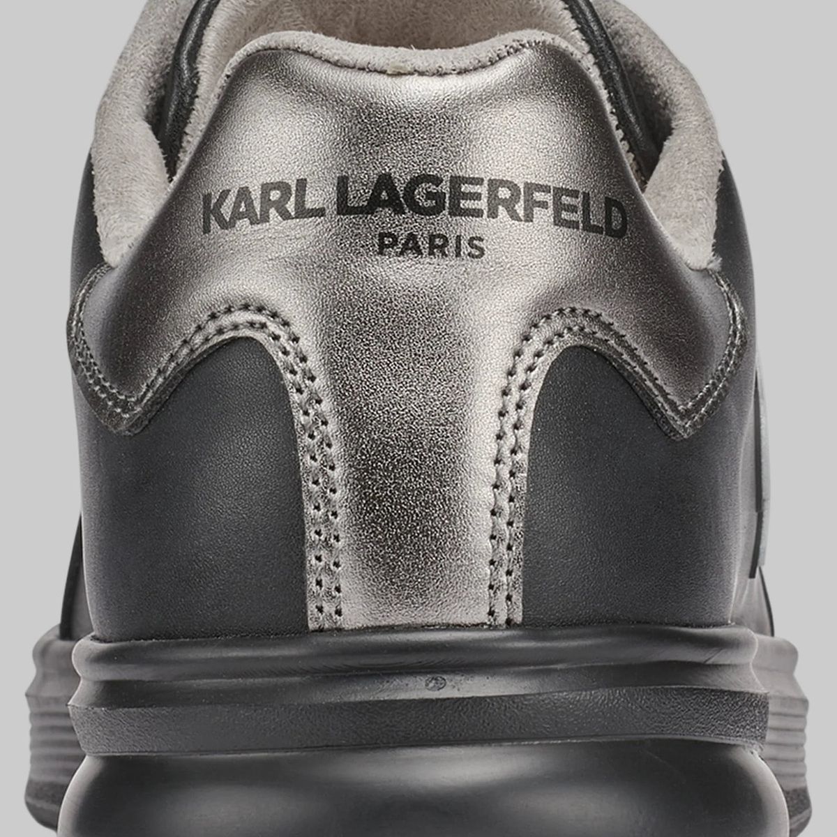 KARL LAGERFELD - Zapatillas race toe con parche de Karl
