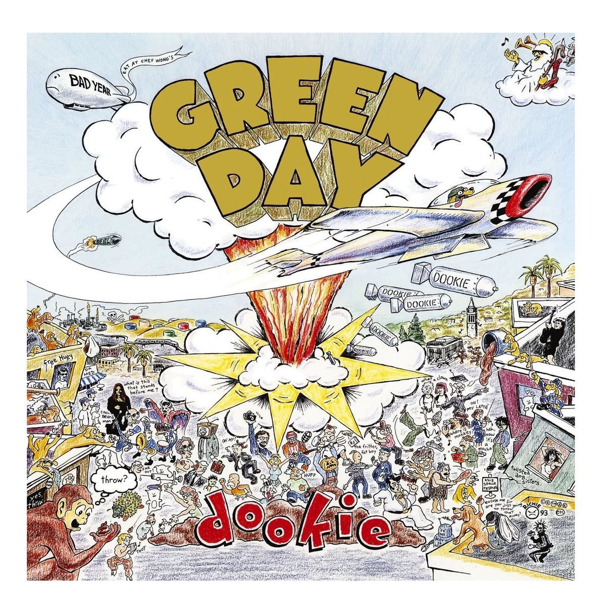 GRUPO LASER DISC - VINILO GREEN DAY DOOKIE 1LP