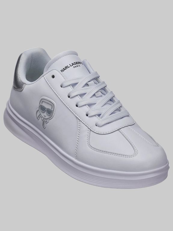 Zapatillas race toe con parche de Karl Blanco