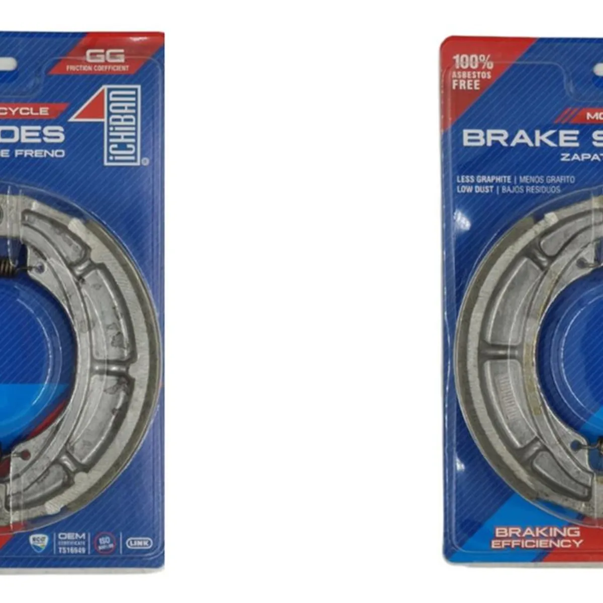 GENERICO - Juego De Balatas Moto Honda Navi 2 Pares Japonesas