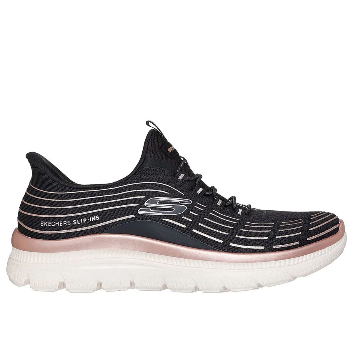 SKECHERS - Zapatillas Urbanas Mujer Skechers Summits Plus-Soft Luster 150611BKRG