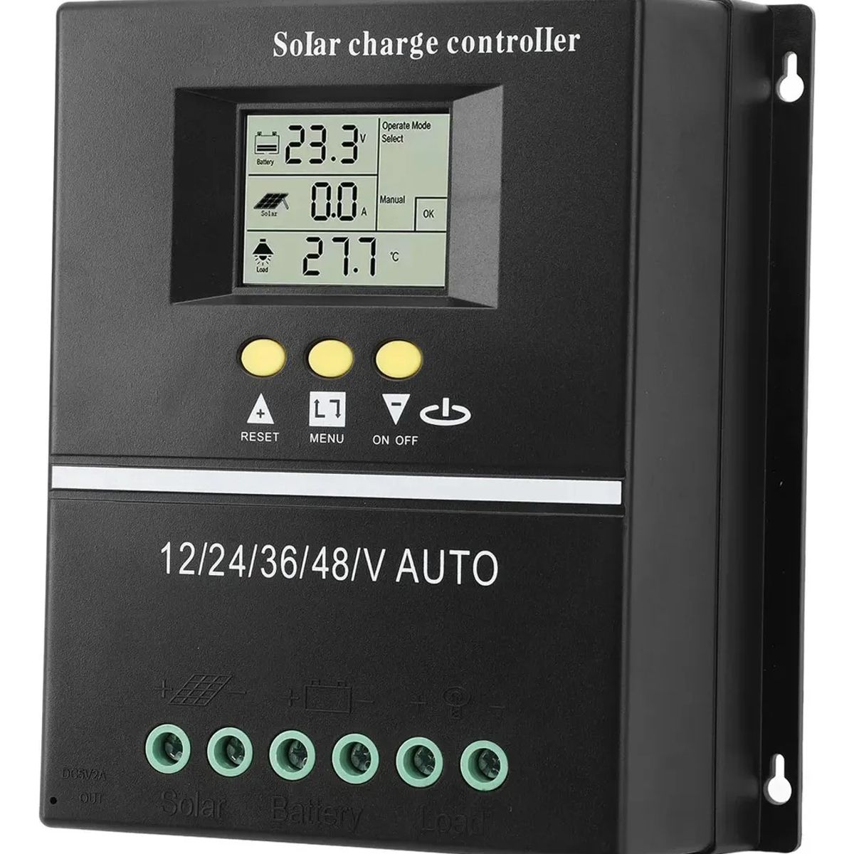 EOLAND - Regulador De Carga Solar Controlador Mppt 100a 12243648v