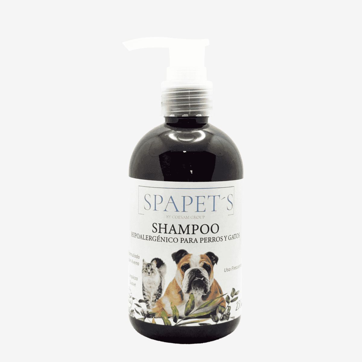 GENERICO - Shampoo Hipoalergénico SpaPets para Perros y Gatos 250 ml