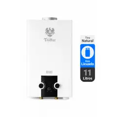 ALBIN TROTTER - Calefón ATPW 11 LT N24 Tiro Natural Gas Licuado