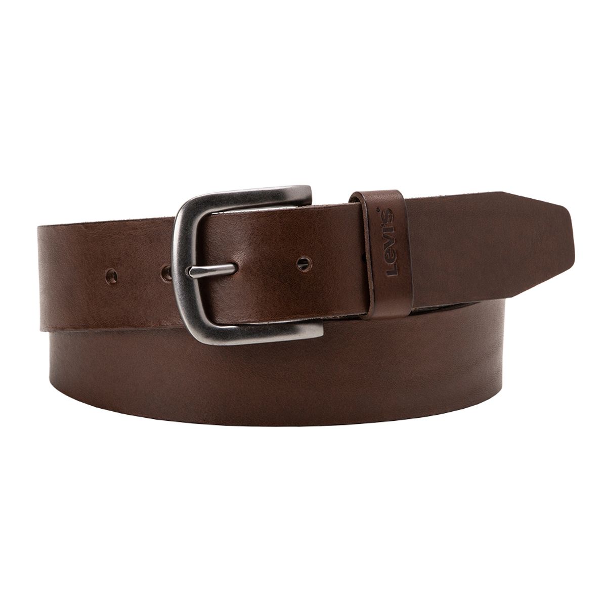 LEVIS - Cinturón Hombre Tumbled Icon Belt Café Levis