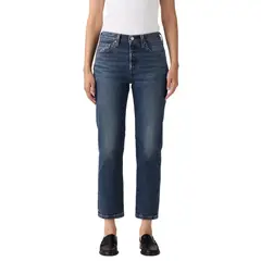 LEVIS - Jeans Mujer 501 Crop Azul