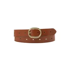 LEVIS - Cinturón Mujer Highlow Belt Café