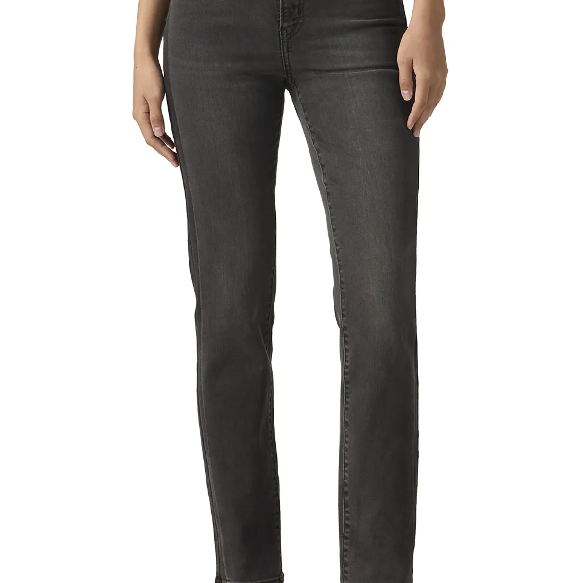 LEVIS - Jeans Mujer 724 High Rise Straight Negro Levis