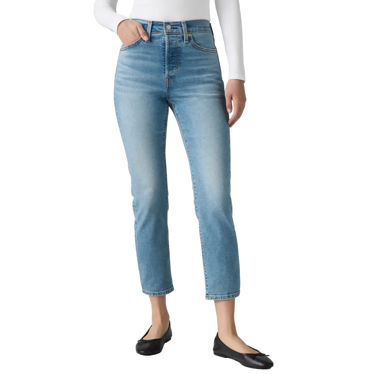 LEVIS - Jeans Mujer Wedgie Straight Azul Levis