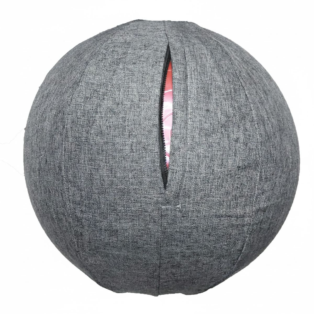 IMPOPLANET - FUNDA PARA PELOTA FITBALL 65 CM GRIS