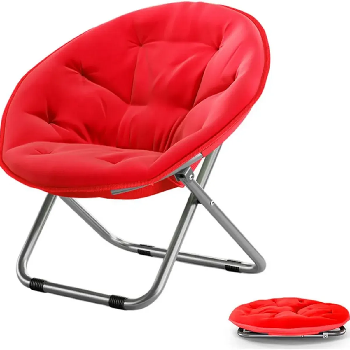 GENERICO - Silla Platillo Camping Al Aire Libre Desmontableportatil