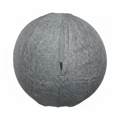 ORCUS - FUNDA TELA PARA PELOTA PILATES 55 CM FITBALL COLOR GRIS