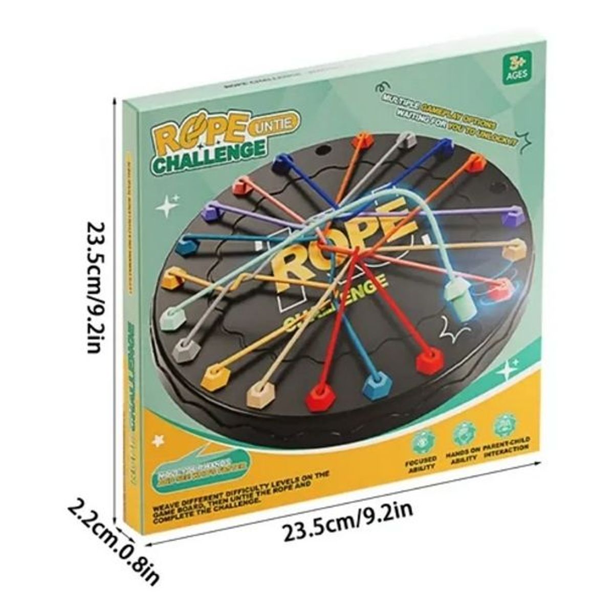 GENERICO - Juego Para Compartir Rope Challenge Emocionante Juego De Familiares