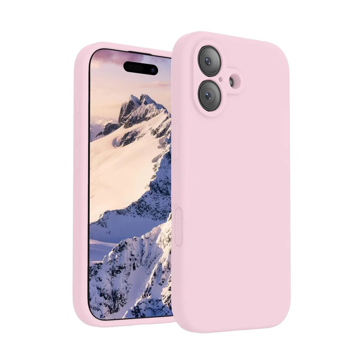 GENERICO - Carcasa para iPhone 17 Silicona Antigolpes Colores - Rosa