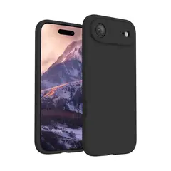 GENERICO - Carcasa para iPhone 17 Air Colores Antigolpes Silicona - Negro