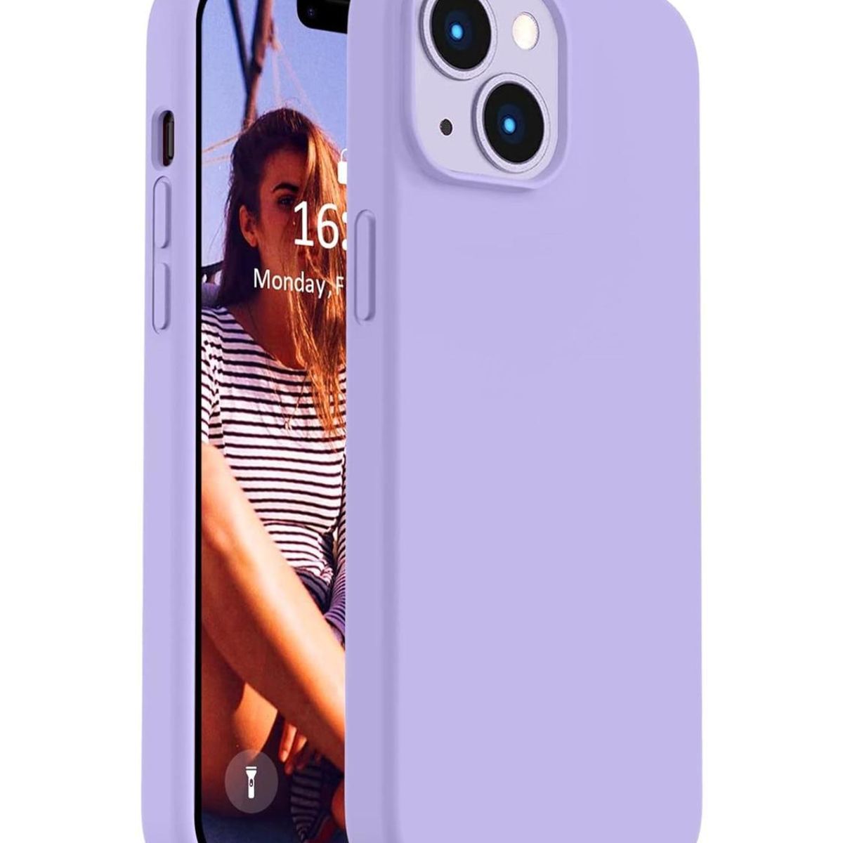 GENERICO - Carcasa para iPhone 15 Colores Antigolpes Silicona - Negro