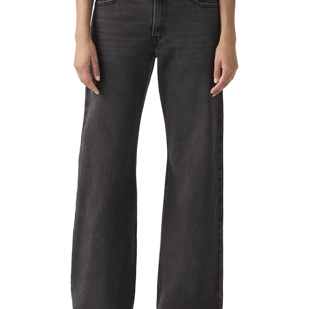 LEVIS - Jeans Mujer Middy Loose Boot Gris Levis