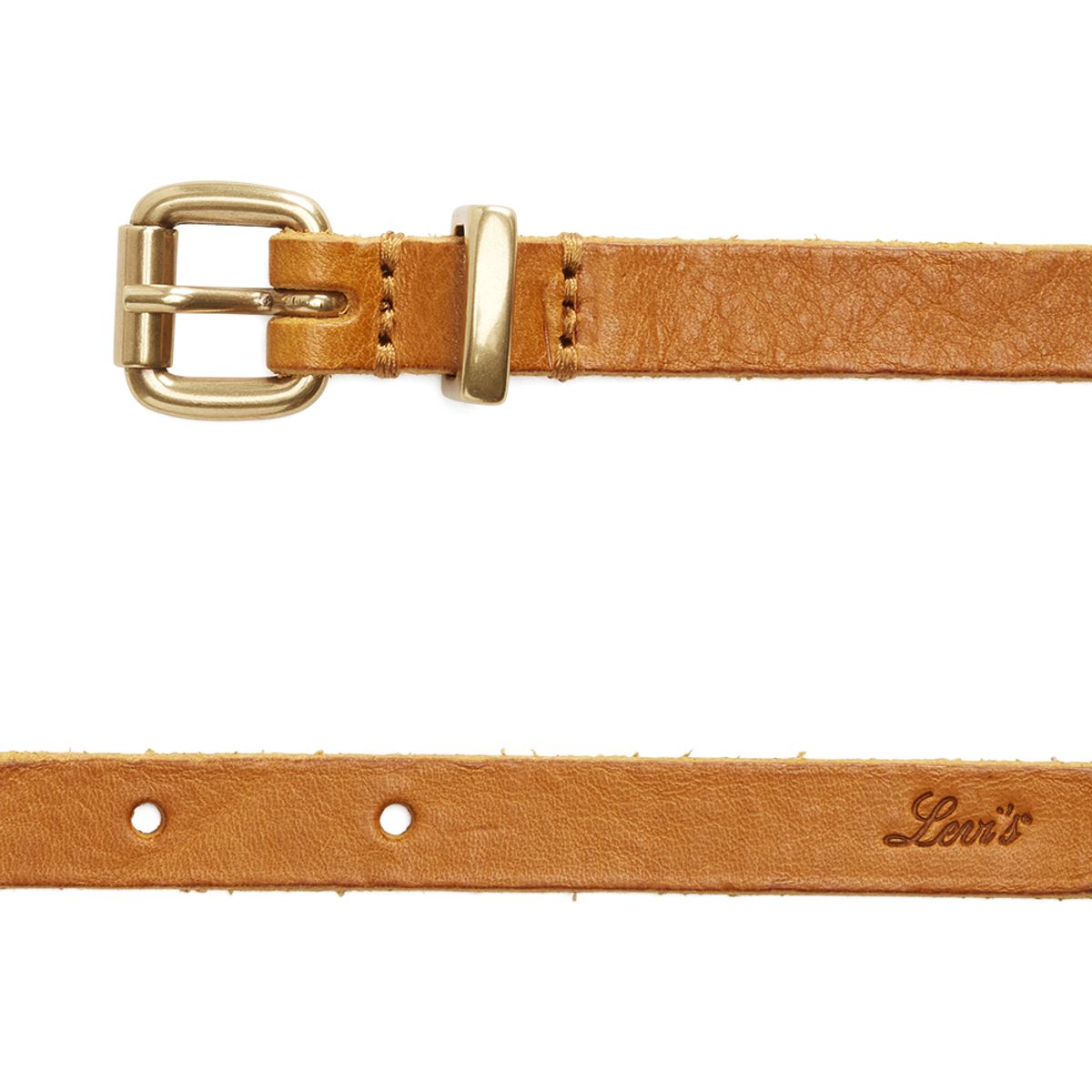 LEVIS - Cinturón Mujer Dillon Narrow Belt Café Levis