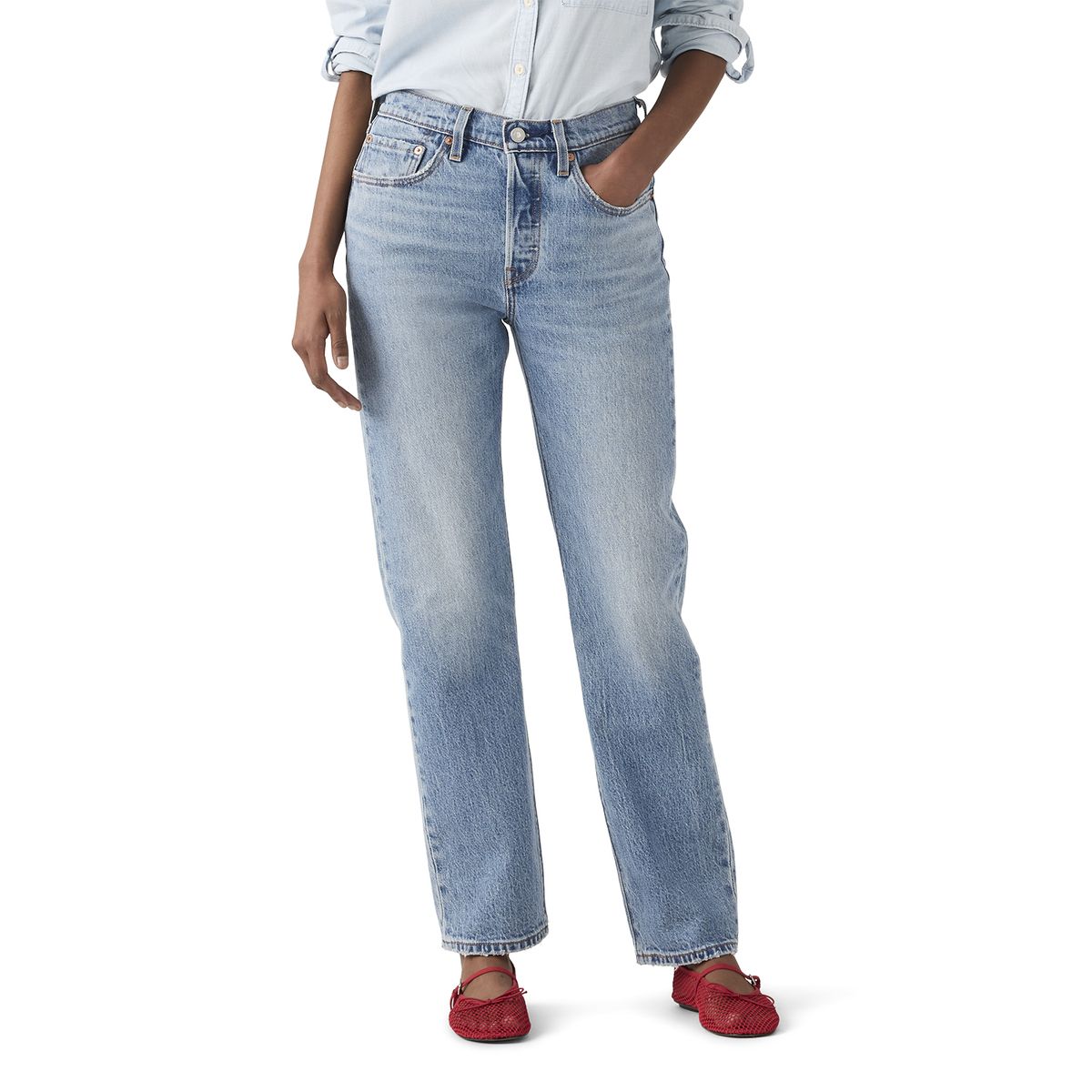 LEVIS - Jeans Mujer 501 Jeans For Women Azul Levis