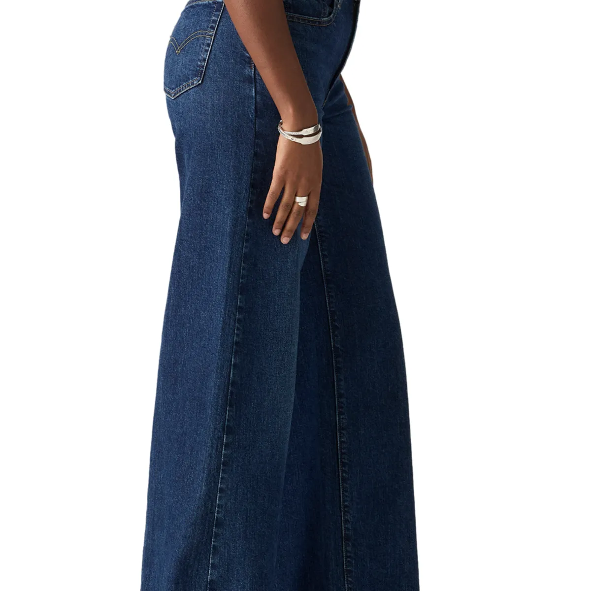 LEVIS - Jeans Mujer 728 Wide Leg Azul Levis