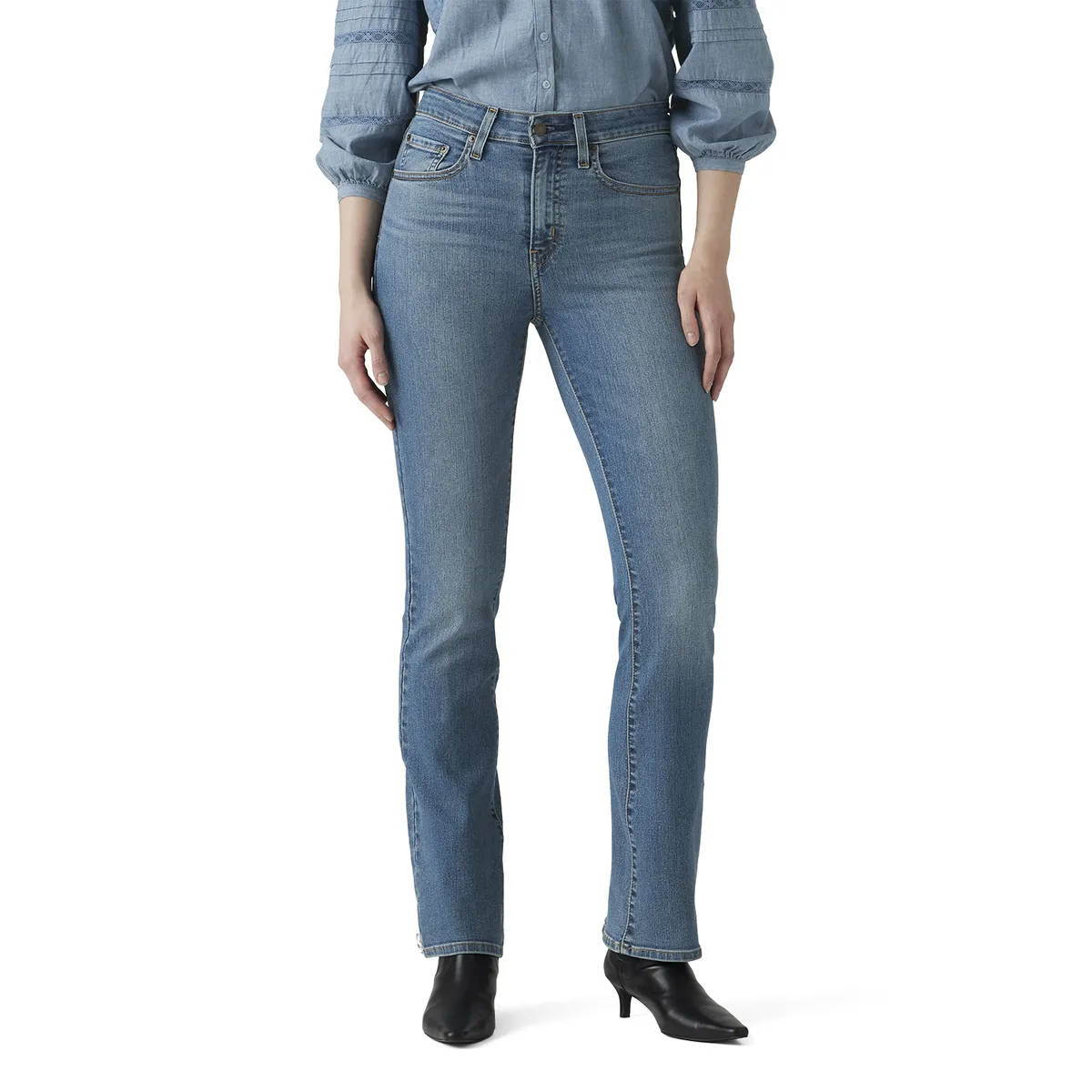 LEVIS - Jeans Mujer 725 High Rise Bootcut Azul Levis