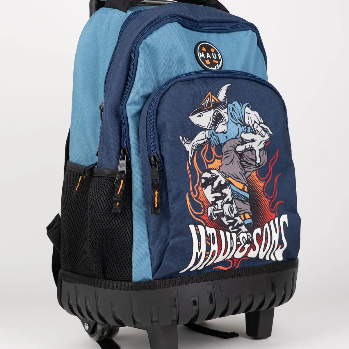 MAUI AND SONS - Mochila Roller Sandera Azul Infantil Maui and Sons