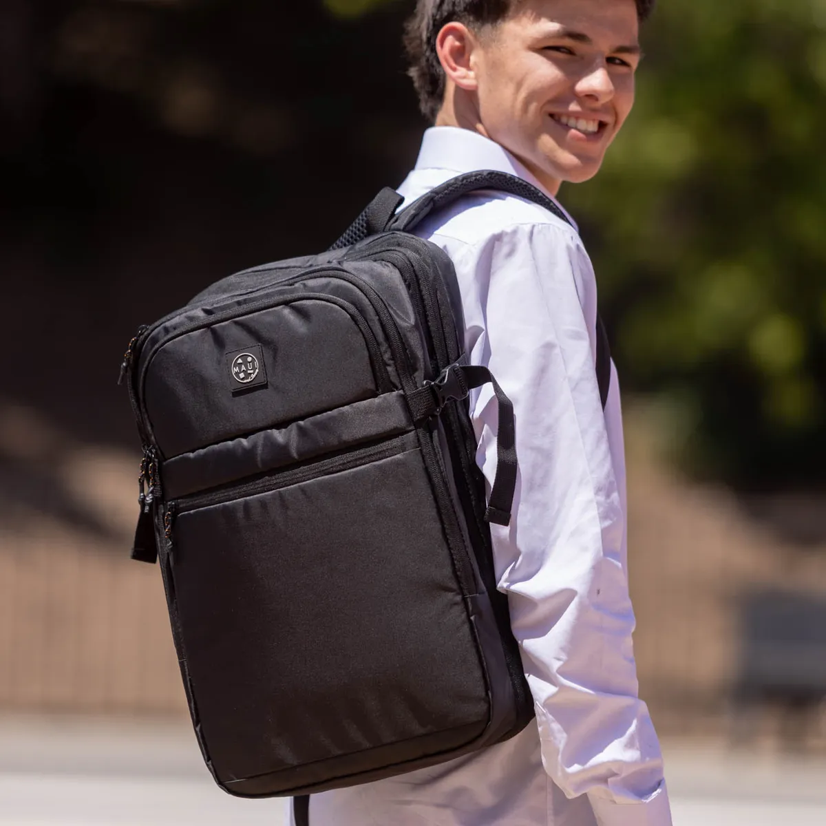 MAUI AND SONS - Mochila Tropina Negro Hombre Maui and sons