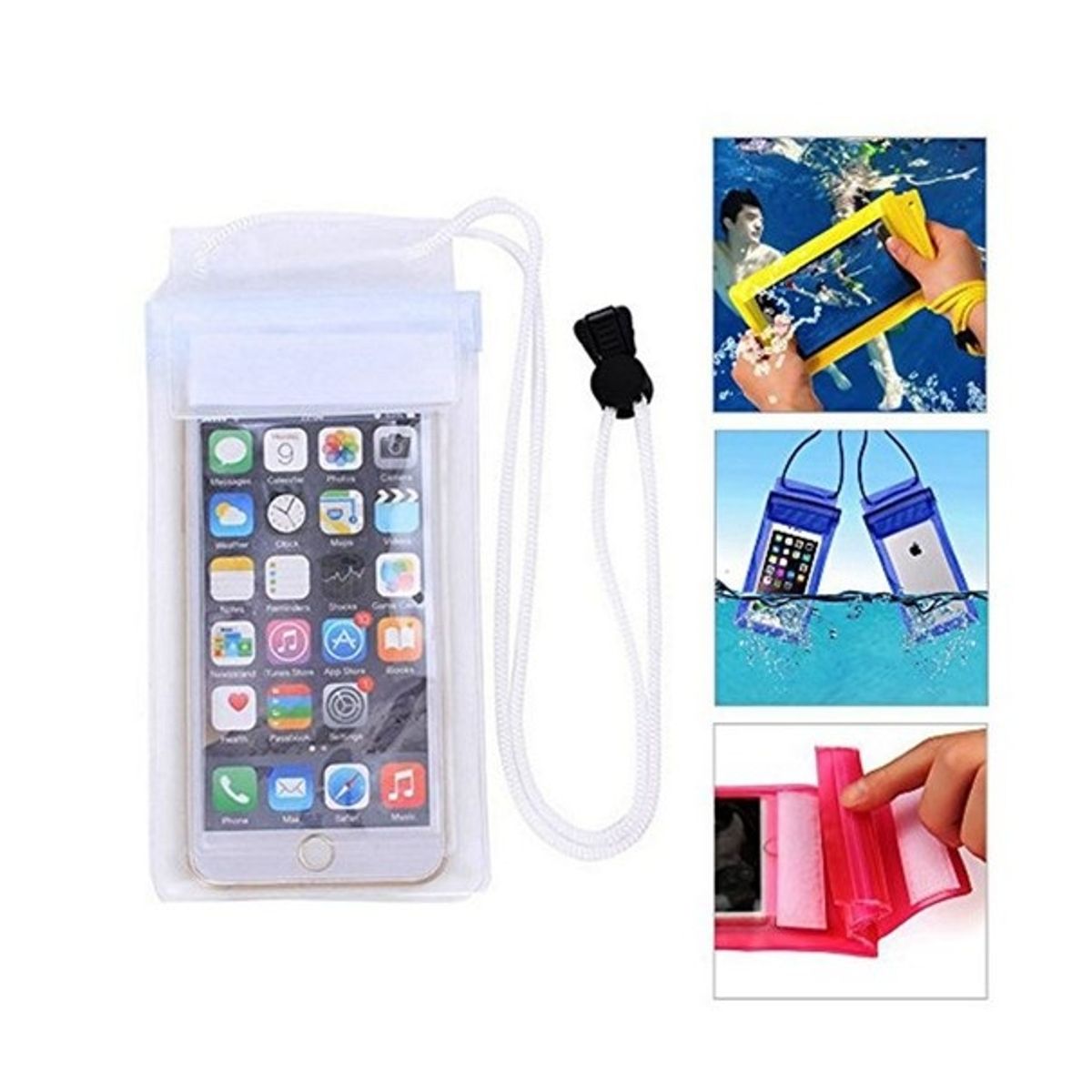 GENERICO - Funda Protectora Celular Impermeable Sumergible Carcasa