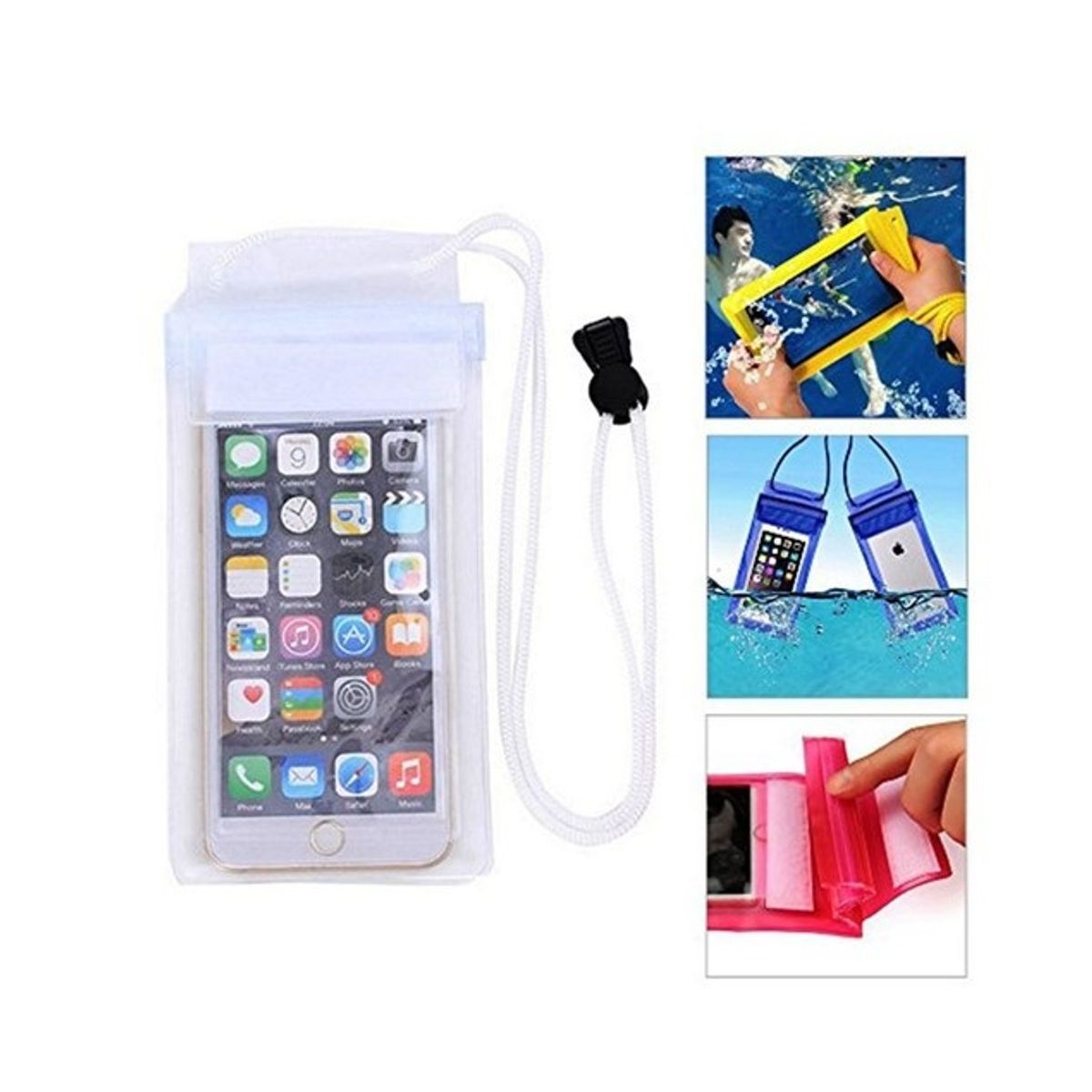 GENERICO - Funda Protectora Celular Impermeable Sumergible Carcasa