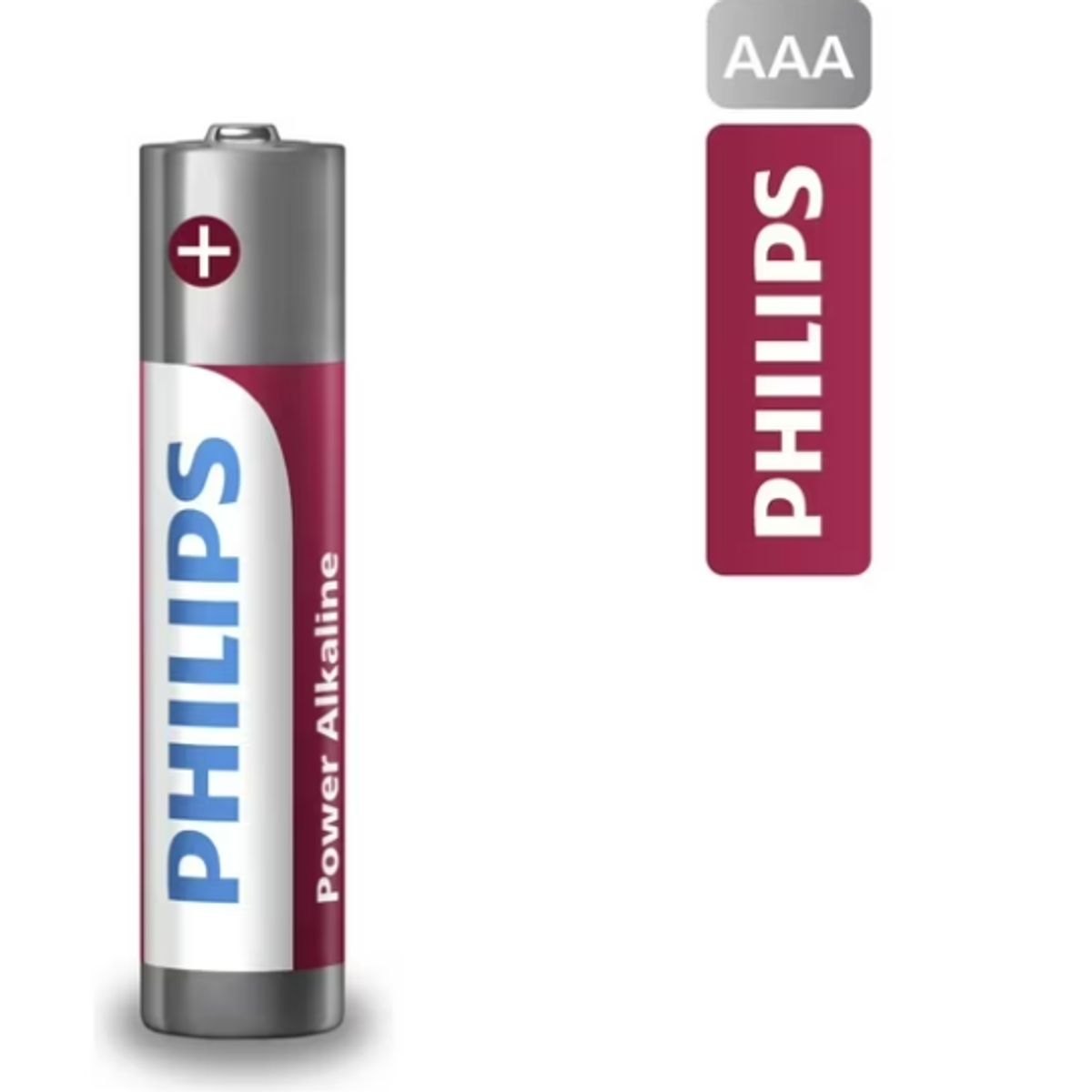 PHILIPS - Pack 4 Pilas AAA Alcalinas LR03P4B Philips