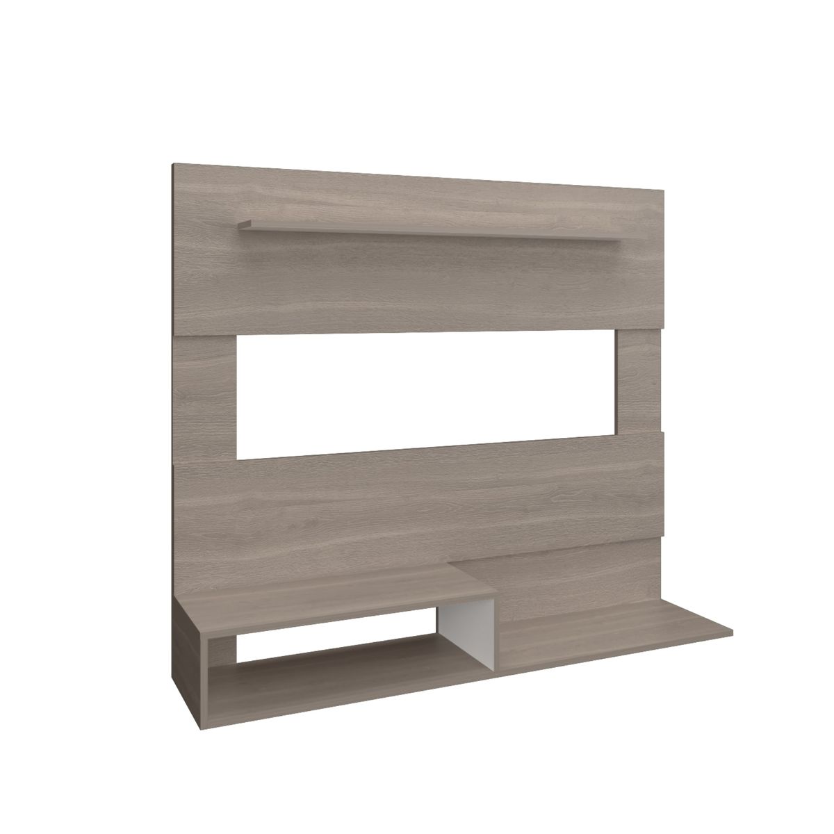 TUHOME - Panel Tv55 Beijing 120x140x315 Cm Bardolino Y Blanco