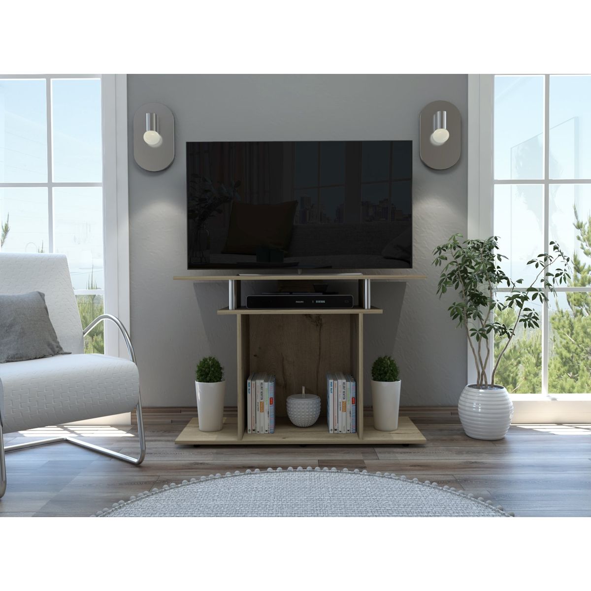 TUHOME - Rack Tv40 Invy 684x995x375 Duna