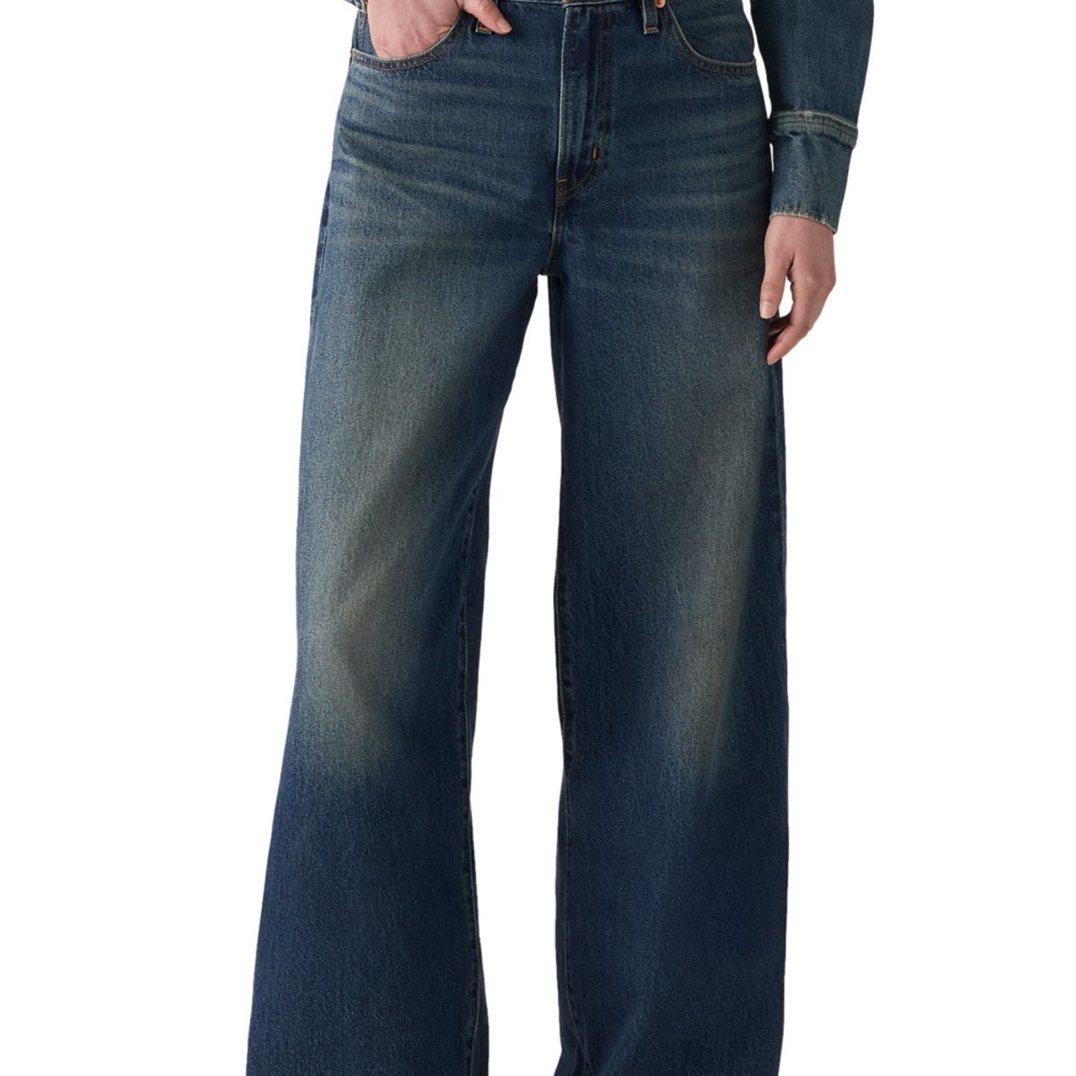 LEVIS - Jeans Mujer Xl Straight Azul Levis