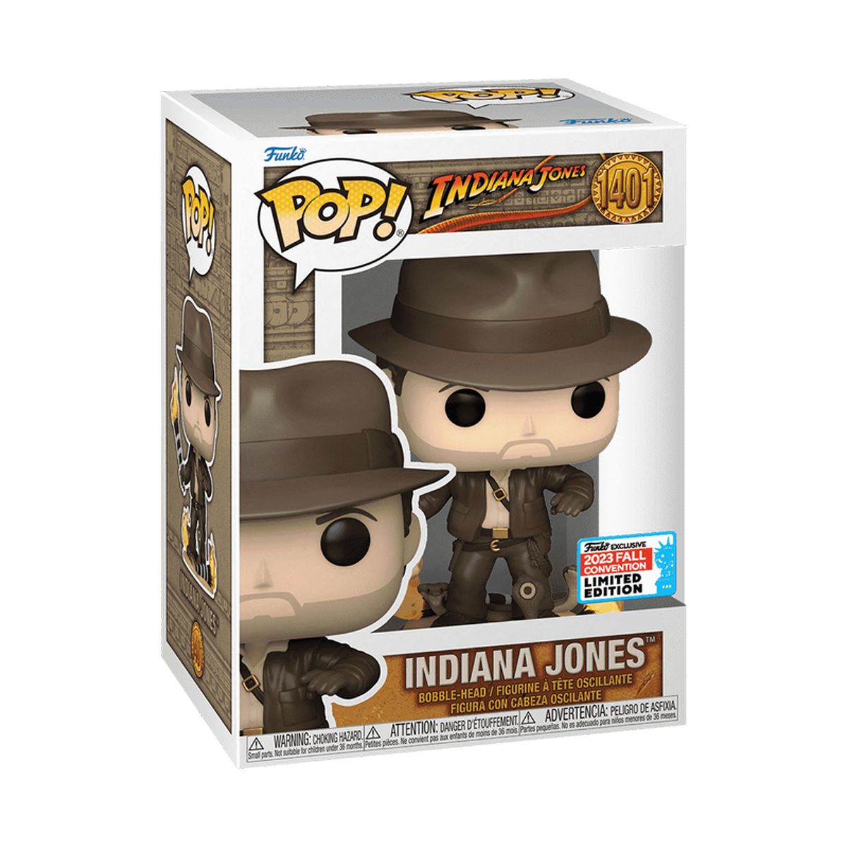 FUNKO - Funko Pop Indiana Jones with Snakes 1401