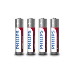PHILIPS - Pack de Pila AA 4 unidades alcalina 1.5V 3X power