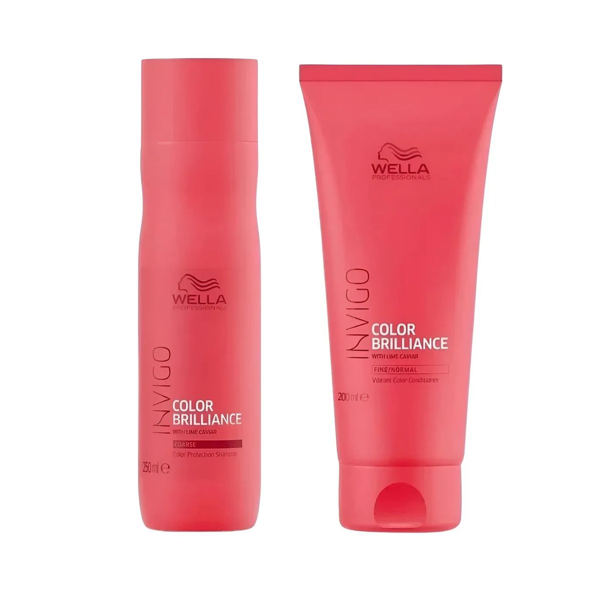 WELLA - Pack Wella Shampoo 250ml + Acondicionador 200ml Brilliance