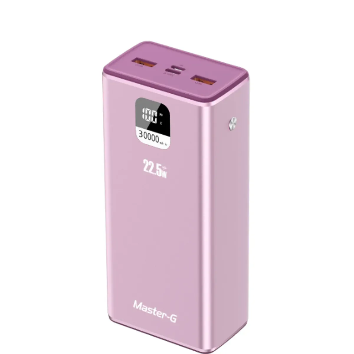 MASTER G - Batería Externa Power Bank 30000 Mah 22.5w Master-G Rosado