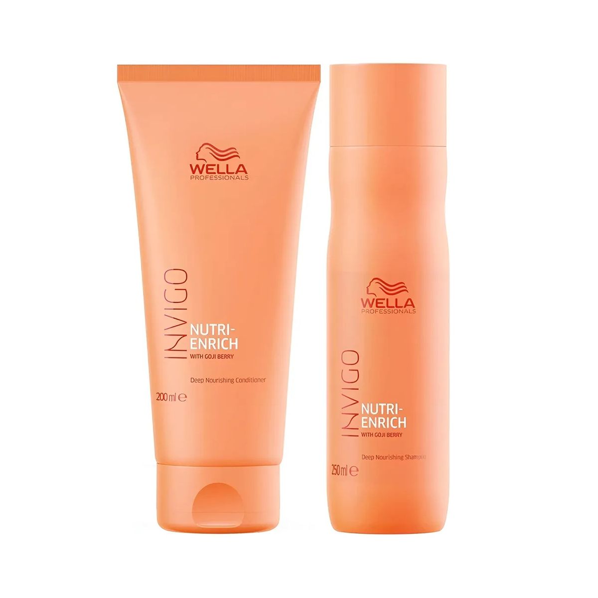 WELLA - Pack Wella Shampoo 250ml + Acondicionador 200ml Enrich